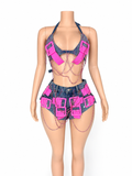 Denim Buckle Doll